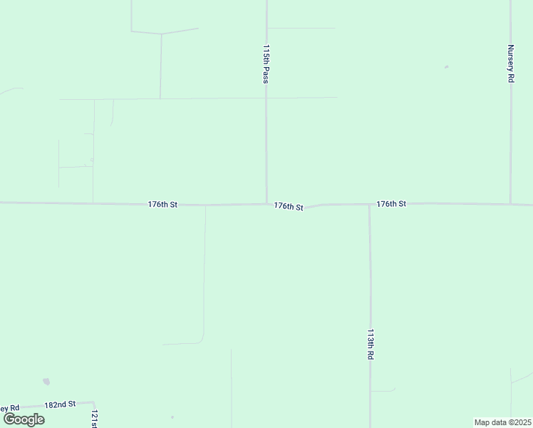 map of restaurants, bars, coffee shops, grocery stores, and more near 11527 176th Street in McAlpin