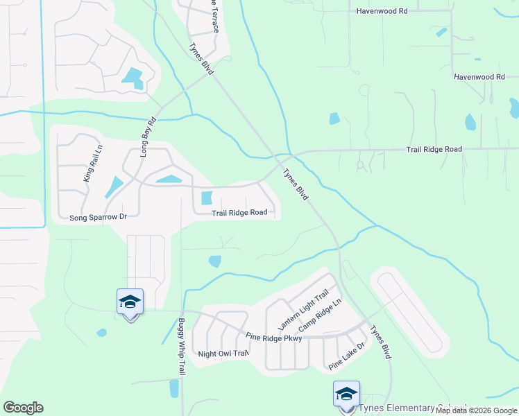 map of restaurants, bars, coffee shops, grocery stores, and more near 912 Raindrop Lane in Middleburg