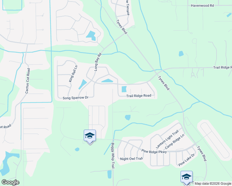 map of restaurants, bars, coffee shops, grocery stores, and more near 3966 Trail Ridge Road in Middleburg