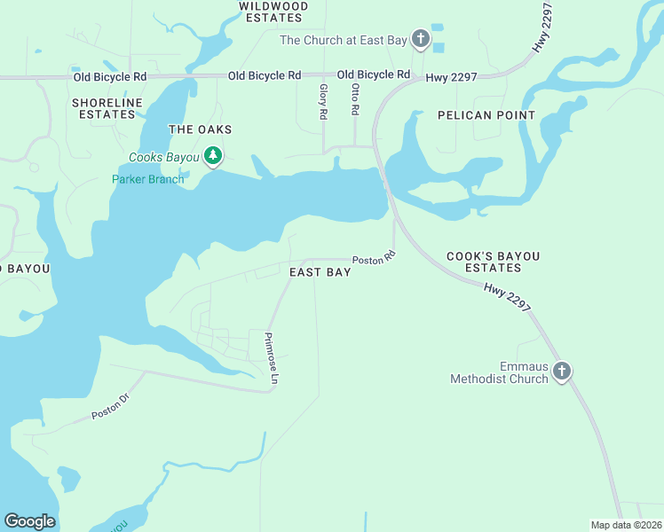 map of restaurants, bars, coffee shops, grocery stores, and more near 11701 Poston Road in Panama City