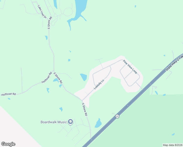 map of restaurants, bars, coffee shops, grocery stores, and more near 136 Pine View Loop in Bastrop