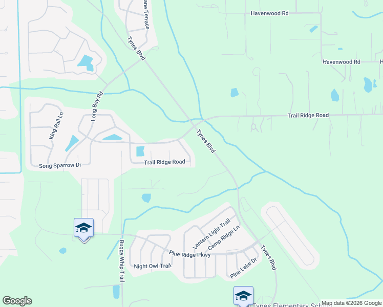 map of restaurants, bars, coffee shops, grocery stores, and more near 929 Raindrop Lane in Middleburg