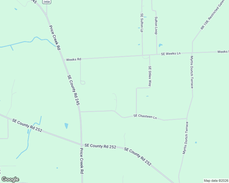 map of restaurants, bars, coffee shops, grocery stores, and more near 403 Southeast Chasteen Lane in Lake City