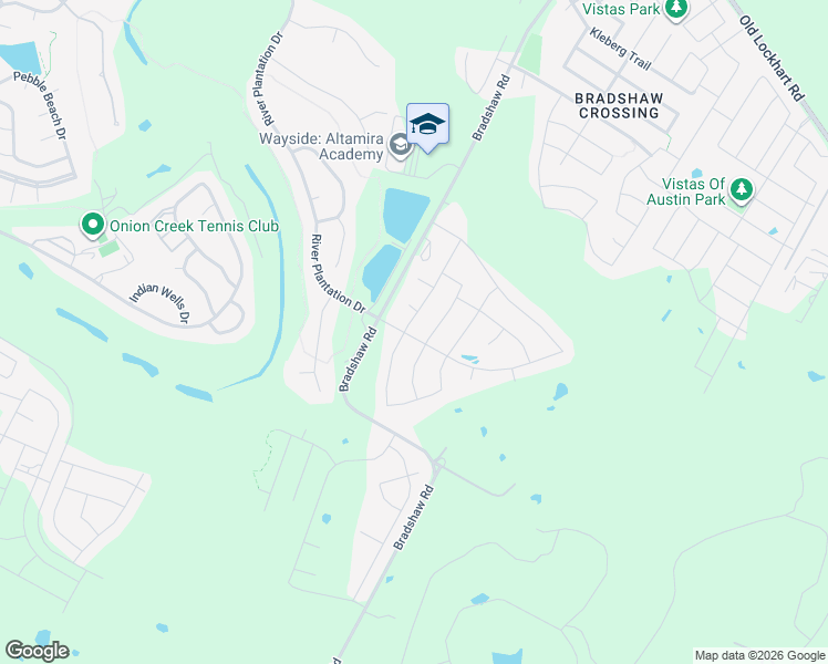 map of restaurants, bars, coffee shops, grocery stores, and more near 11013 Mickelson Drive in Austin