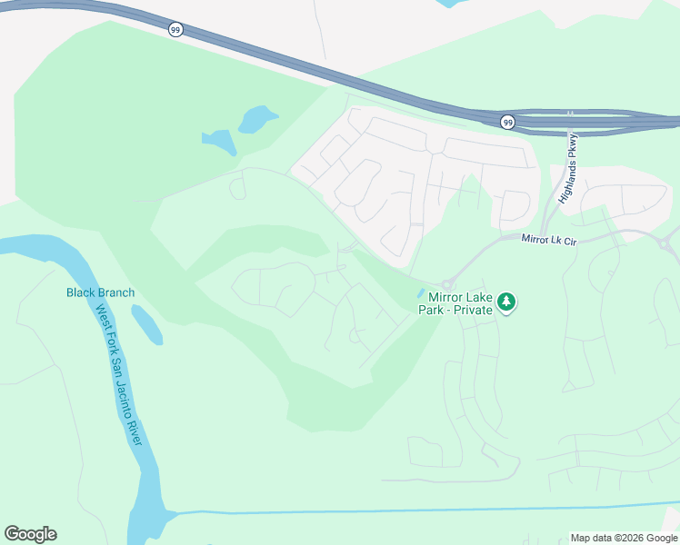 map of restaurants, bars, coffee shops, grocery stores, and more near Grand Parkway in Spring