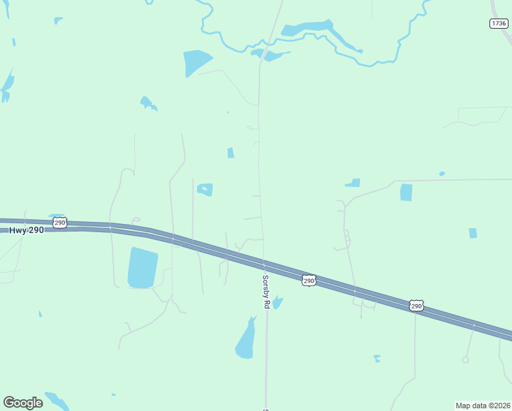 map of restaurants, bars, coffee shops, grocery stores, and more near 24135 Pope Road in Hempstead