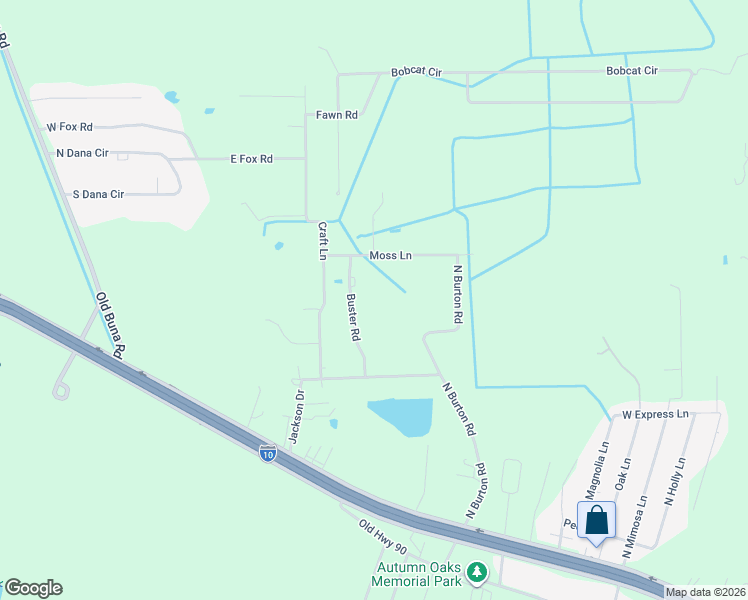 map of restaurants, bars, coffee shops, grocery stores, and more near 580 Buster Road in Orange