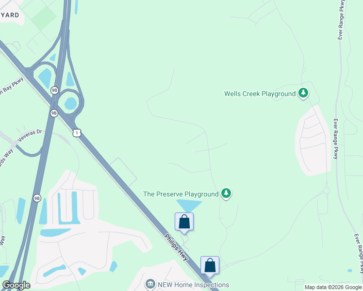 map of restaurants, bars, coffee shops, grocery stores, and more near 11655 White Dogwood Road in Jacksonville