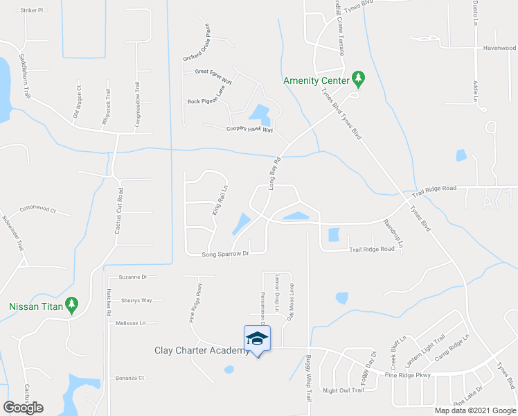 map of restaurants, bars, coffee shops, grocery stores, and more near 3822 Trail Ridge Road in Middleburg
