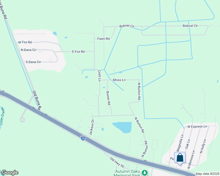 map of restaurants, bars, coffee shops, grocery stores, and more near 580 Buster Road in Orange