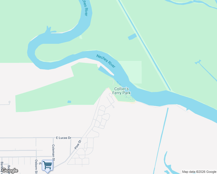 map of restaurants, bars, coffee shops, grocery stores, and more near 5399 Pine Street in Beaumont