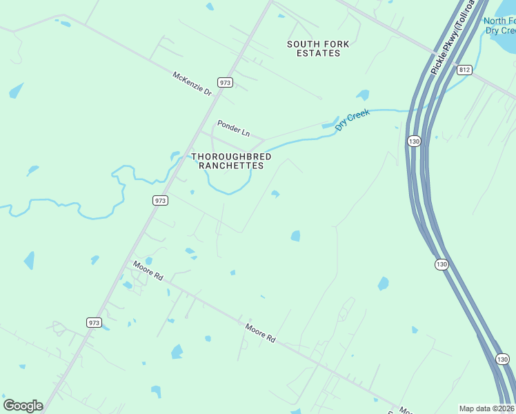 map of restaurants, bars, coffee shops, grocery stores, and more near 8419 Farm to Market Road 973 in Austin