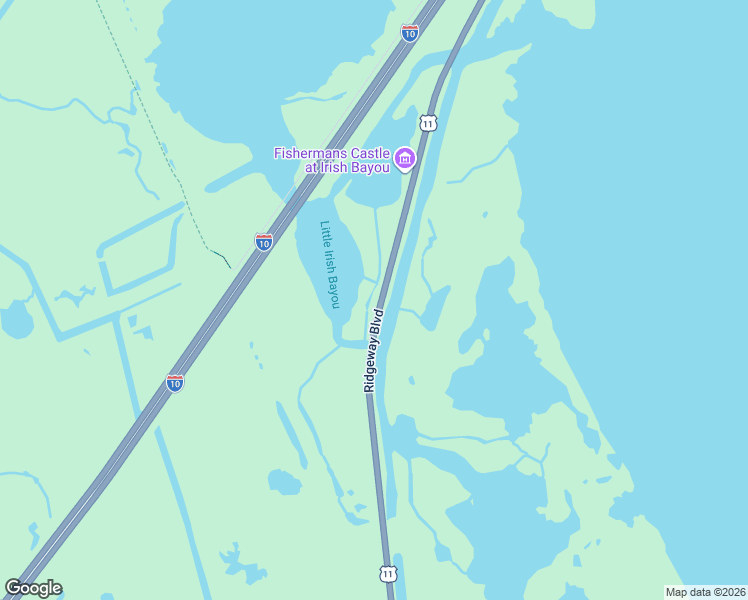 map of restaurants, bars, coffee shops, grocery stores, and more near 3009 U.S. 11 in New Orleans