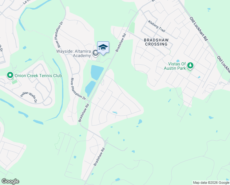 map of restaurants, bars, coffee shops, grocery stores, and more near 10817 Mickelson Drive in Austin