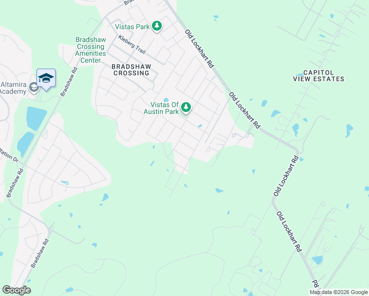 map of restaurants, bars, coffee shops, grocery stores, and more near 10720 Jameson Drive in Austin