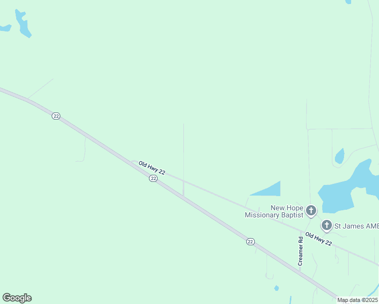 map of restaurants, bars, coffee shops, grocery stores, and more near 310 Parker Farm Road in Wewahitchka