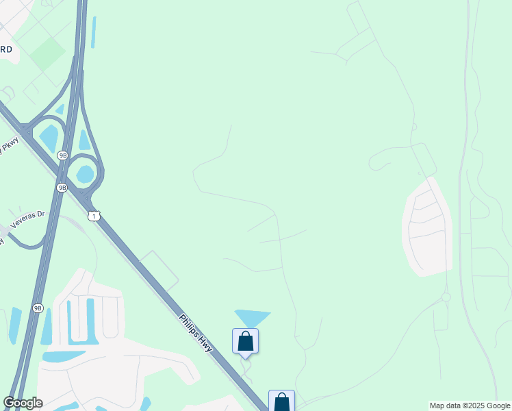 map of restaurants, bars, coffee shops, grocery stores, and more near 13529 Philips Highway in Jacksonville