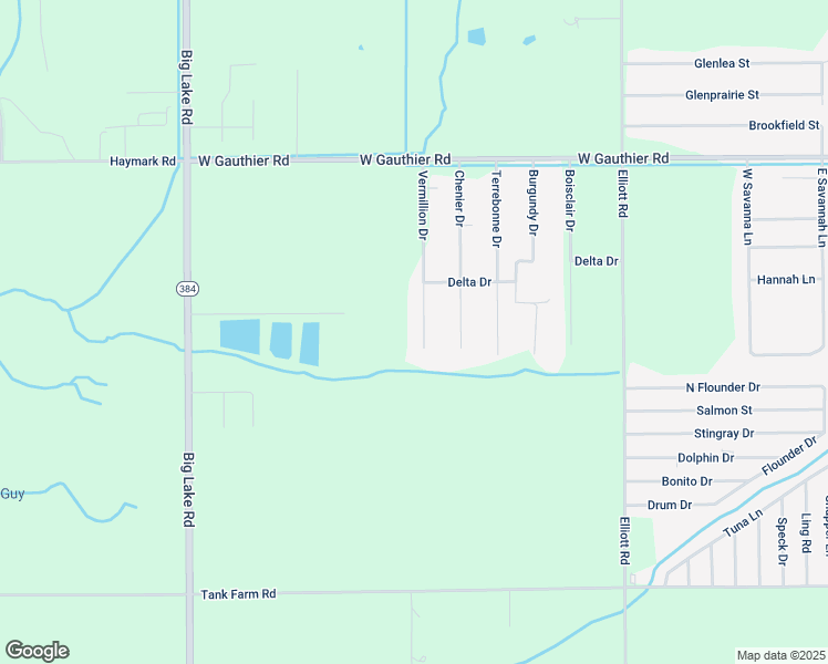 map of restaurants, bars, coffee shops, grocery stores, and more near 7208 Vermillion Drive in Lake Charles
