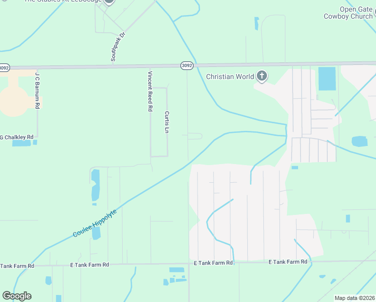 map of restaurants, bars, coffee shops, grocery stores, and more near 7063-7099 Greathouse Rd in Lake Charles