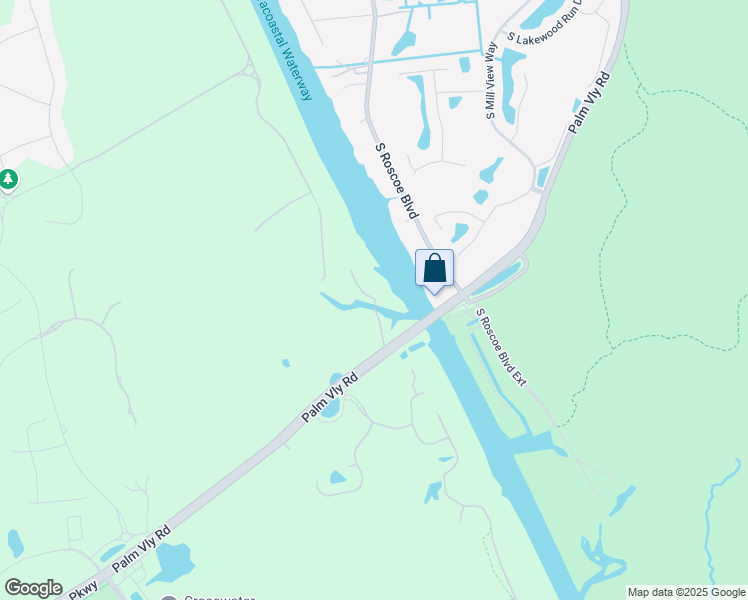 map of restaurants, bars, coffee shops, grocery stores, and more near Clatter Bridge Road in Ponte Vedra Beach