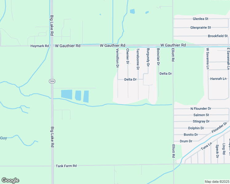 map of restaurants, bars, coffee shops, grocery stores, and more near 7208 Vermillion Drive in Lake Charles