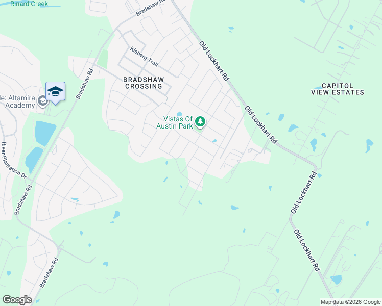 map of restaurants, bars, coffee shops, grocery stores, and more near 10720 Jameson Drive in Austin