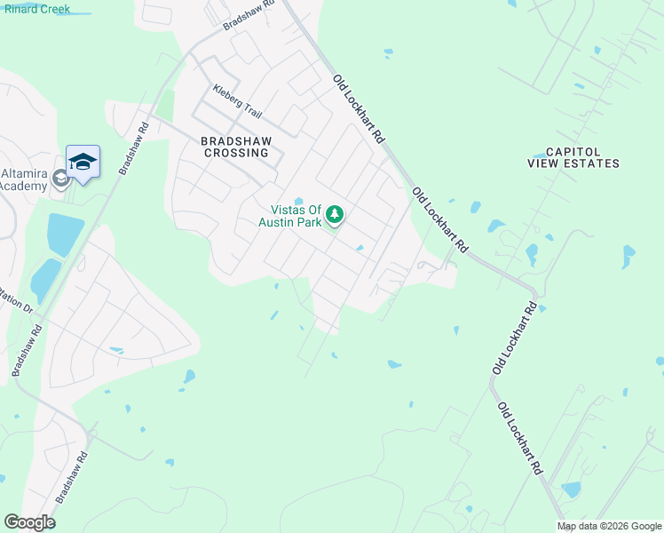 map of restaurants, bars, coffee shops, grocery stores, and more near 10720 Jameson Drive in Austin