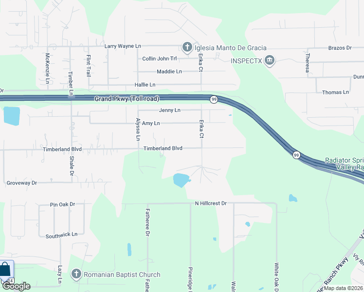 map of restaurants, bars, coffee shops, grocery stores, and more near 19283 Timberland Boulevard in Montgomery County