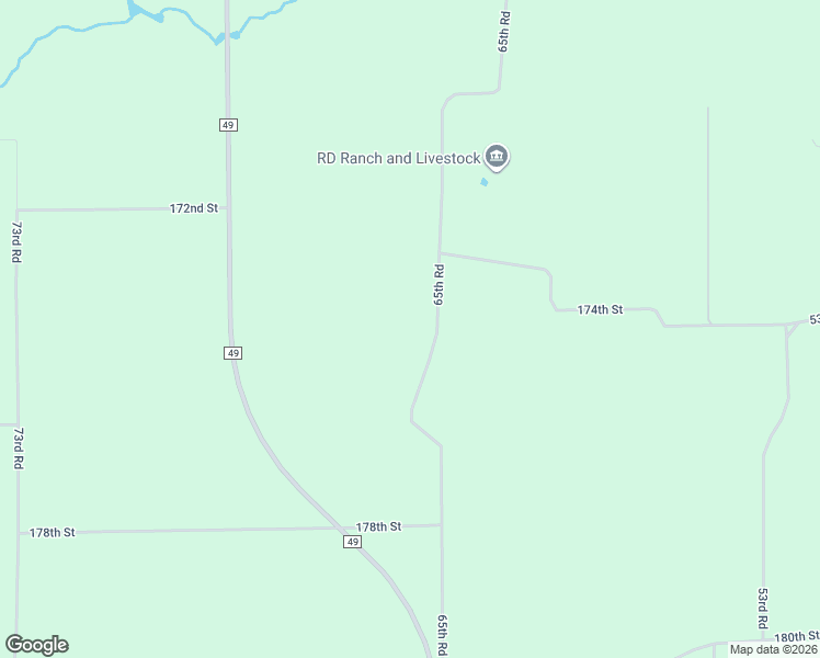 map of restaurants, bars, coffee shops, grocery stores, and more near 17411 65th Road in McAlpin