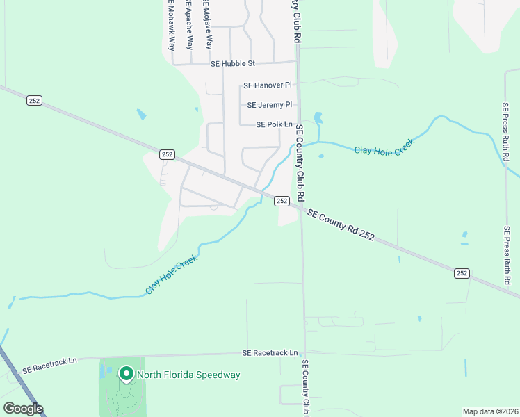 map of restaurants, bars, coffee shops, grocery stores, and more near 2104 Southeast County Road 252 in Lake City