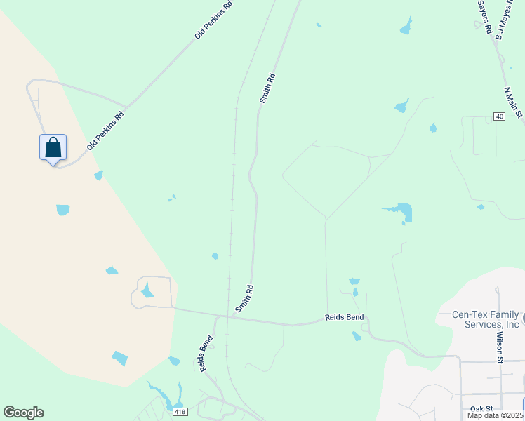 map of restaurants, bars, coffee shops, grocery stores, and more near 184 Smith Road in Bastrop