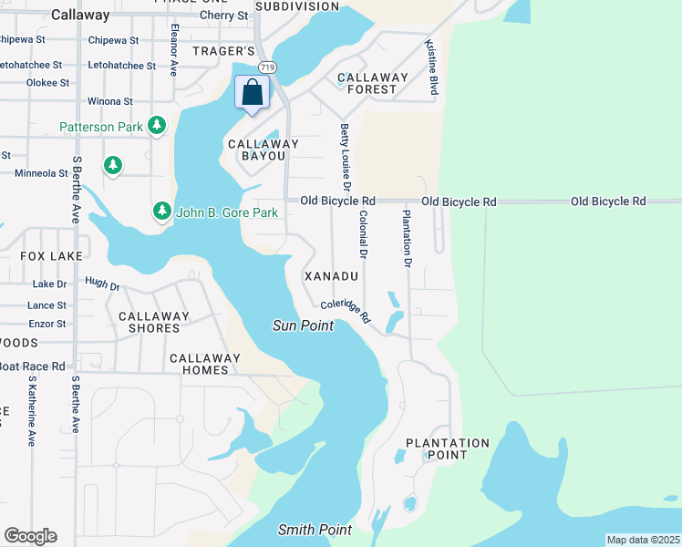 map of restaurants, bars, coffee shops, grocery stores, and more near 620 Colonial Drive in Panama City