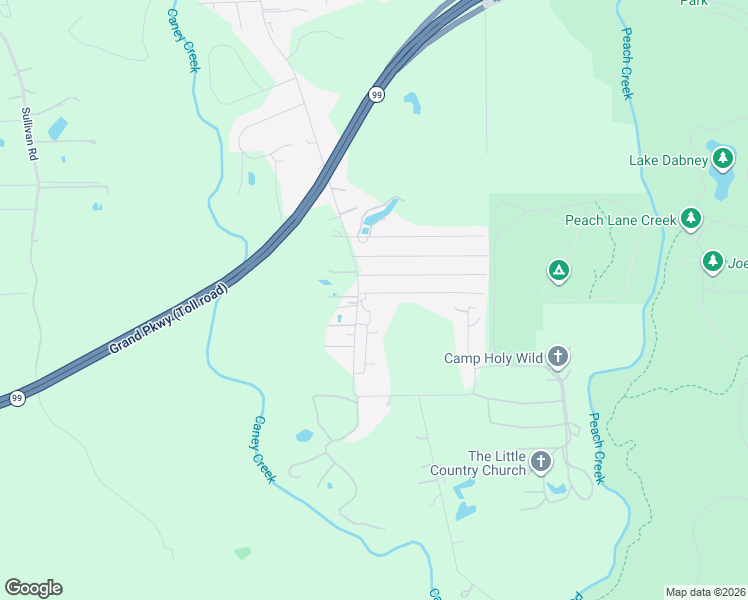 map of restaurants, bars, coffee shops, grocery stores, and more near 25030 Twin Oaks Drive in New Caney