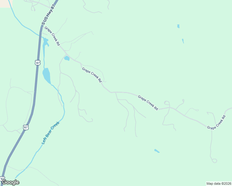 map of restaurants, bars, coffee shops, grocery stores, and more near 862 Grape Creek Road in Fredericksburg