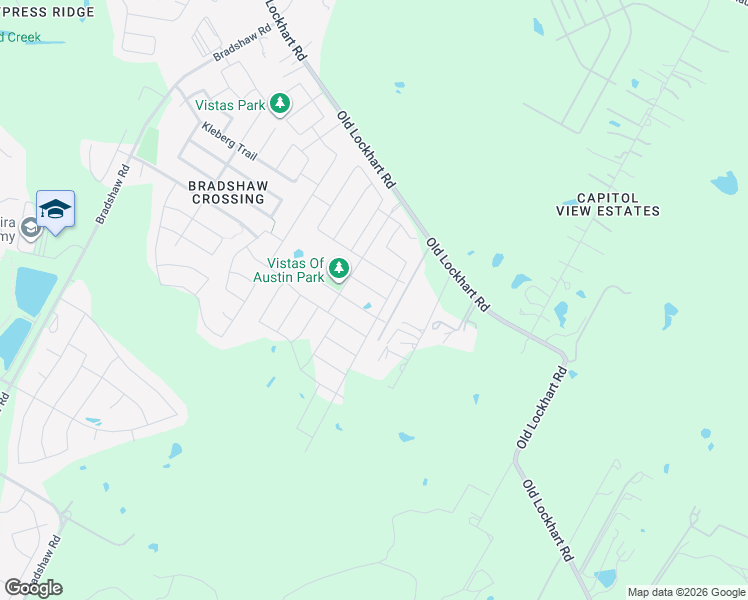 map of restaurants, bars, coffee shops, grocery stores, and more near 6401 Andes Peak Trail in Austin