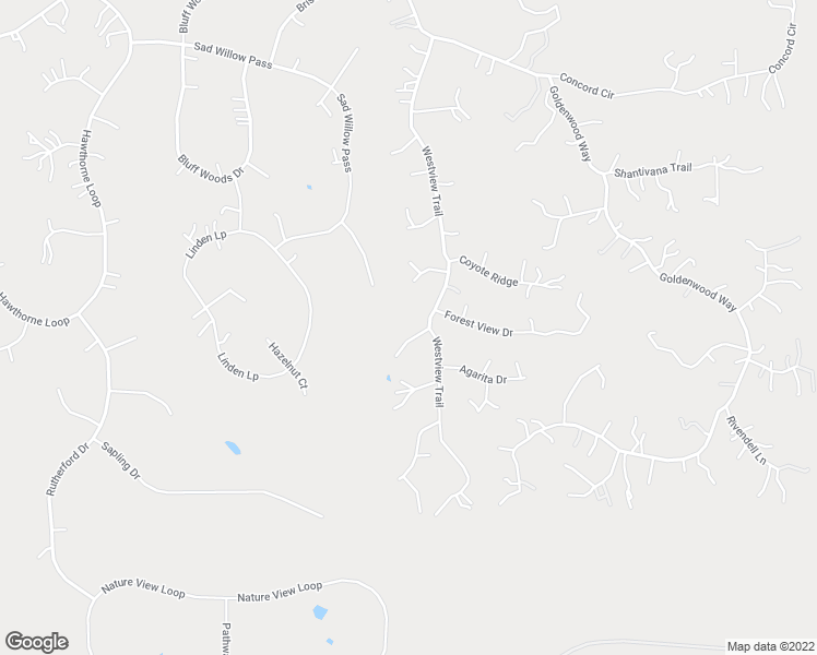 map of restaurants, bars, coffee shops, grocery stores, and more near 8204 Lone Deer Run in Austin