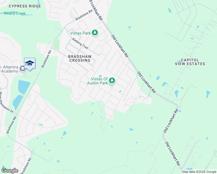 map of restaurants, bars, coffee shops, grocery stores, and more near 6233 Mary Lewis Drive in Austin