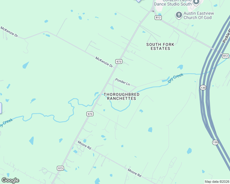 map of restaurants, bars, coffee shops, grocery stores, and more near 10511 Ruidosa Street in Austin