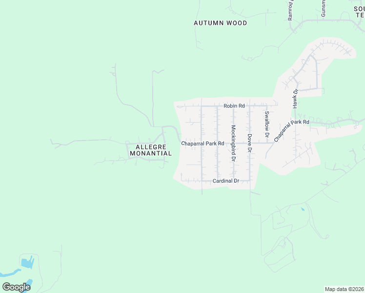 map of restaurants, bars, coffee shops, grocery stores, and more near 2804 Chaparral Park Road in Manchaca