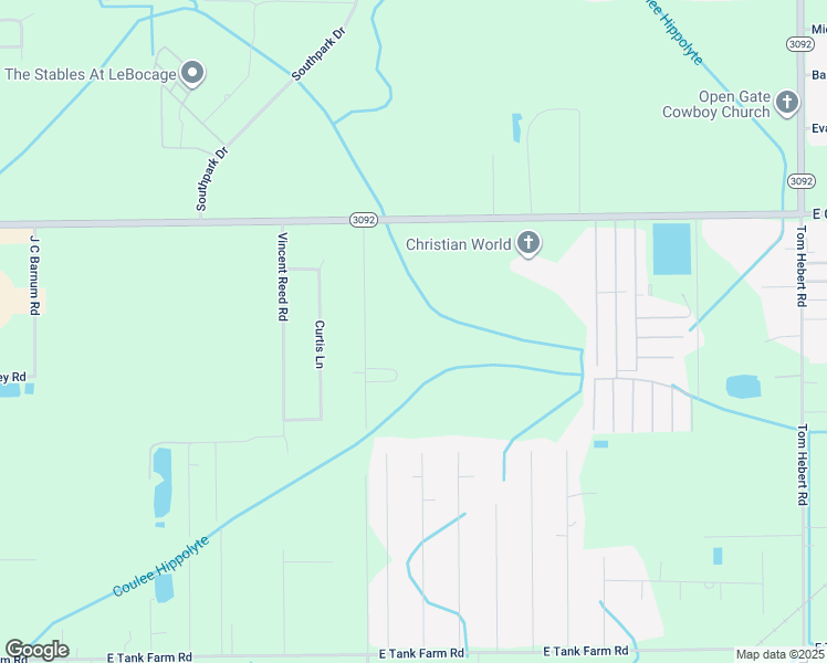map of restaurants, bars, coffee shops, grocery stores, and more near 7007 Greathouse Road in Lake Charles