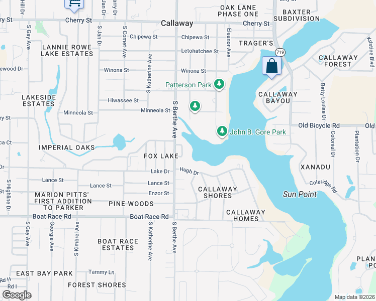 map of restaurants, bars, coffee shops, grocery stores, and more near 619 South Berthe Avenue in Panama City