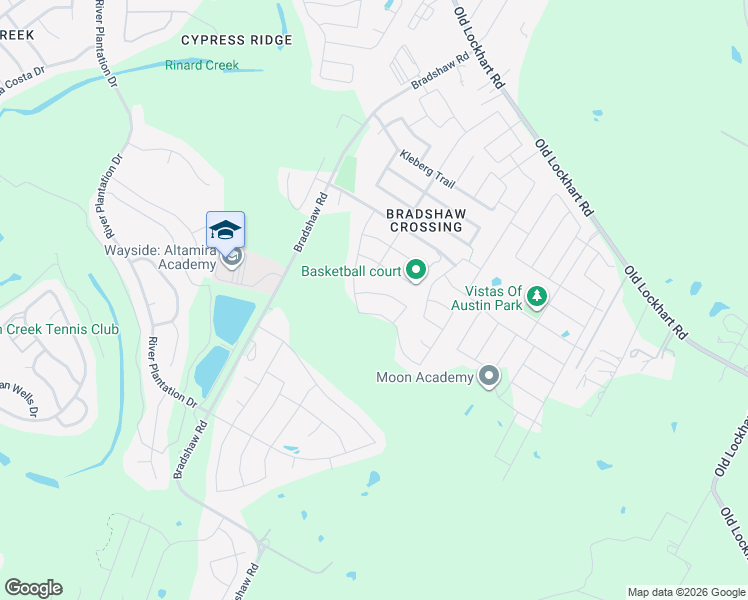 map of restaurants, bars, coffee shops, grocery stores, and more near 5728 Southerner Way in Austin