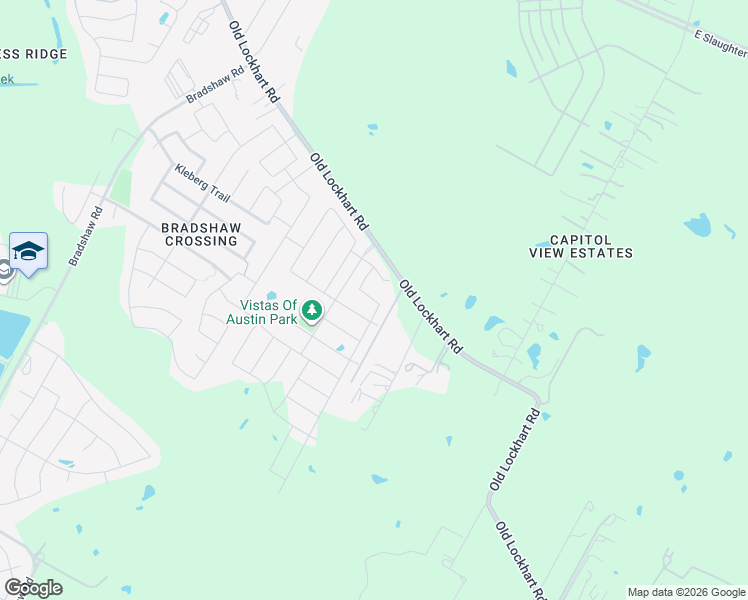 map of restaurants, bars, coffee shops, grocery stores, and more near 6407 Owl Creek Lane in Austin