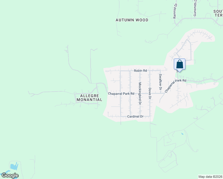 map of restaurants, bars, coffee shops, grocery stores, and more near 2804 Chaparral Park Road in Manchaca