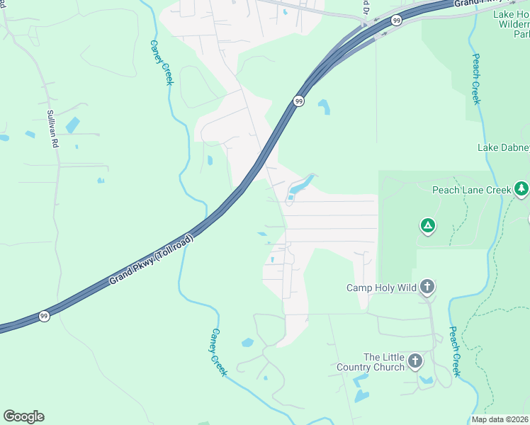 map of restaurants, bars, coffee shops, grocery stores, and more near 21264 Baptist Encampment Rd in New Caney