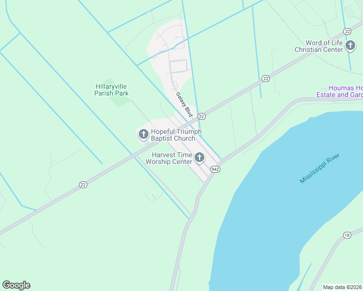 map of restaurants, bars, coffee shops, grocery stores, and more near 4489 Jenkins Road in Darrow