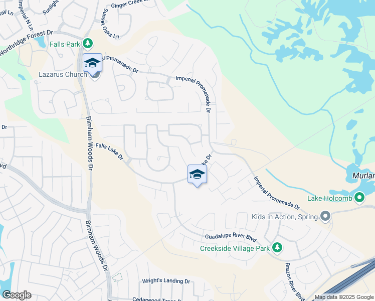 map of restaurants, bars, coffee shops, grocery stores, and more near 32330 Cypress Enclave Lane in Spring