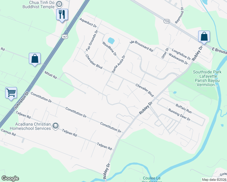 map of restaurants, bars, coffee shops, grocery stores, and more near 201 Santa Cruz Drive in Lafayette