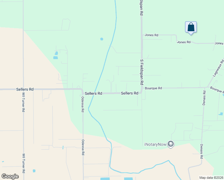 map of restaurants, bars, coffee shops, grocery stores, and more near 222 Sellers Road in Duson