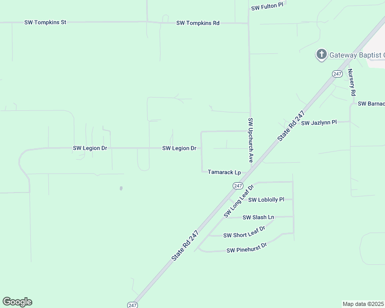 map of restaurants, bars, coffee shops, grocery stores, and more near 156 SW Legion Dr in Lake City